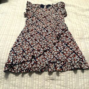 Girls Flower Dress Ruffle Sleeves